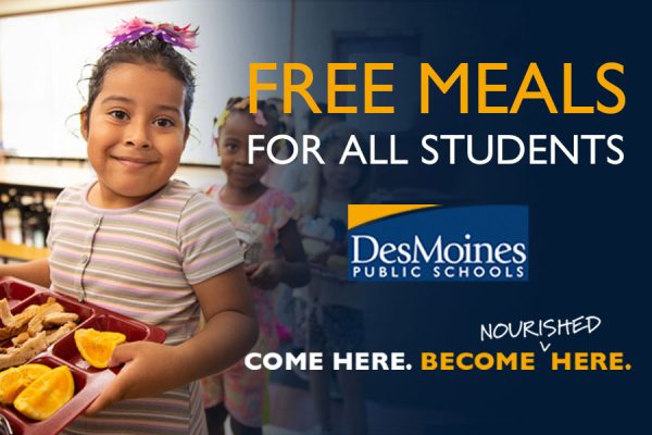 Free Meals For All Students During School Year 2023-24